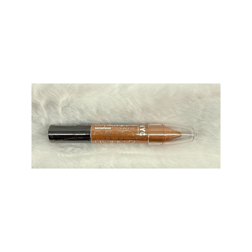 NYC City Proof 24HR Waterproof Eyeshadow Pencil 615 5th Ave Gold Rush Shimmer
